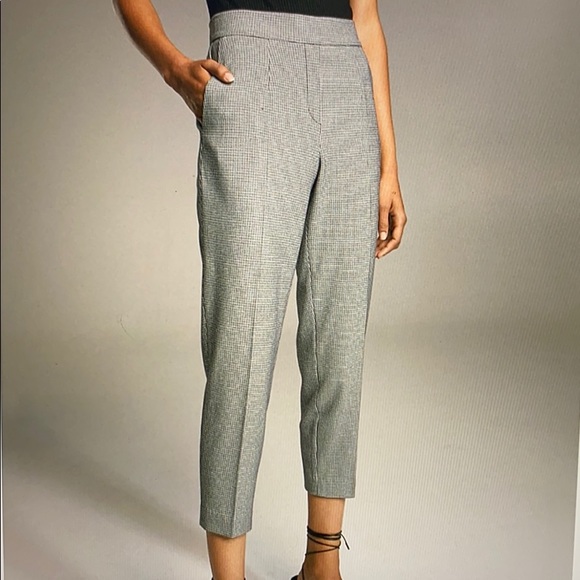 Plaid cropped dressed pants - Picture 5 of 6